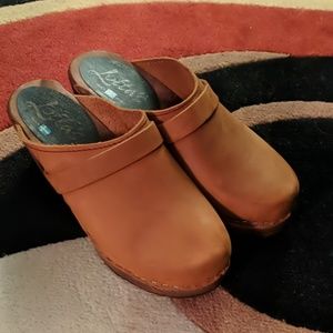Lotta from Stockholm leather clogs